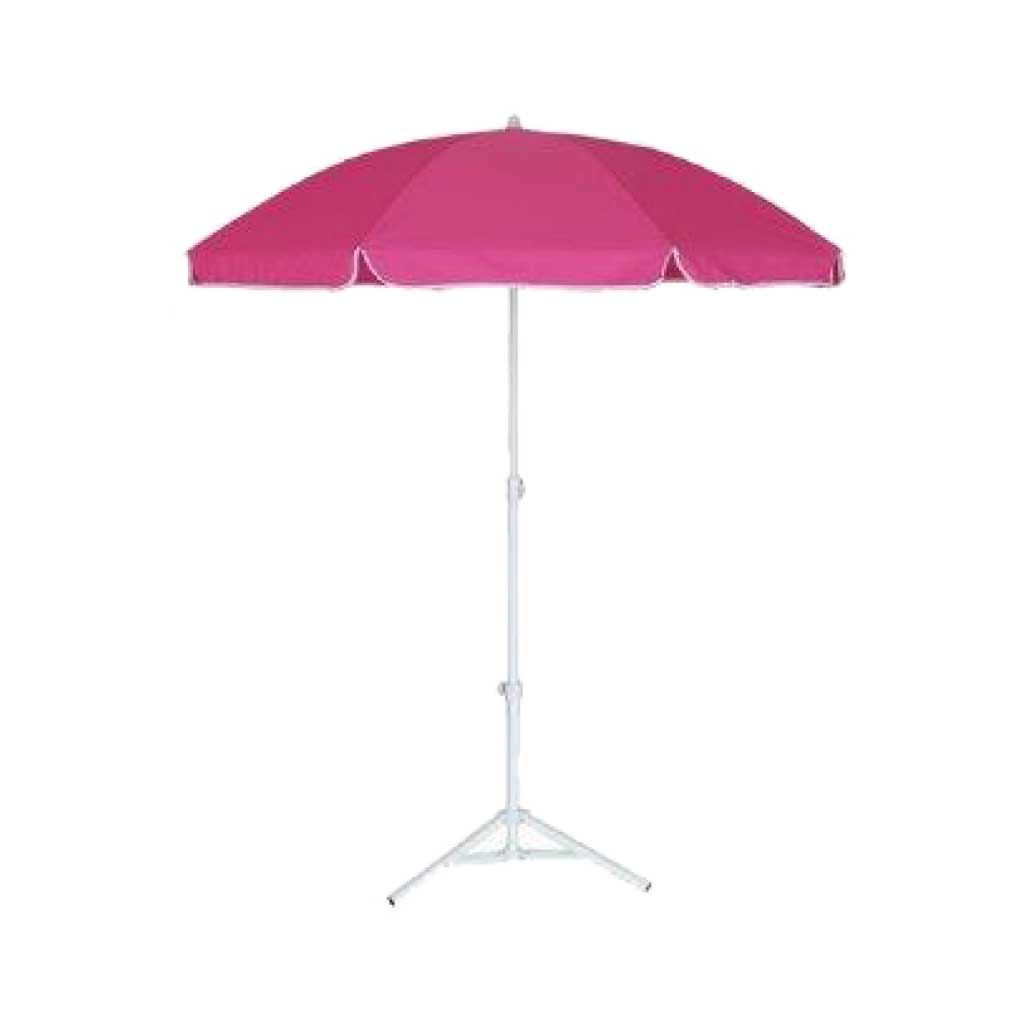 Sombrilla de 8 paneles rosa