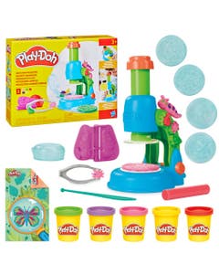 Set de Masa Moldeable Play-Doh Microscopio Luminoso
