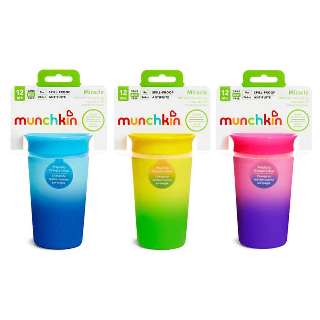 Vaso Antiderrame Miracle 90oz Surtido Munchkin