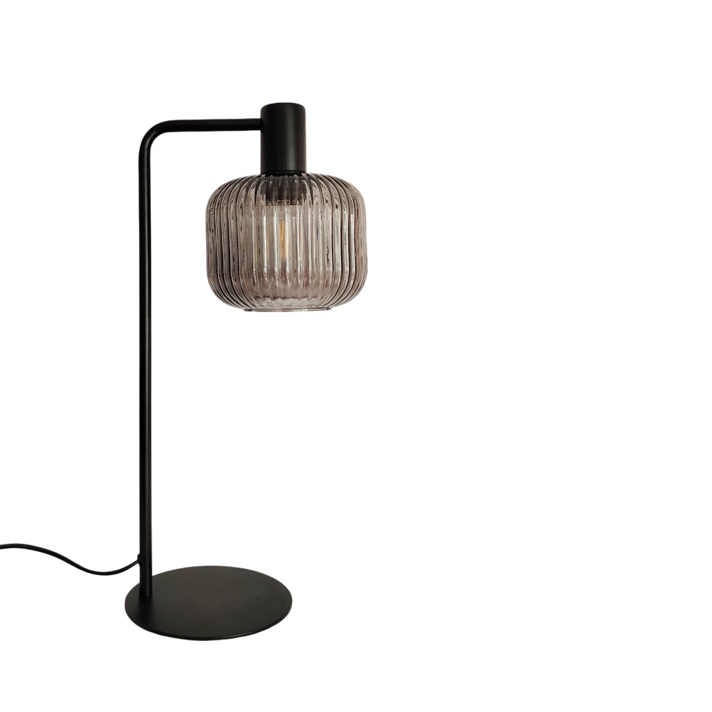 Lámpara De Mesa Con Base De Metal 19.5x15x44.5cm