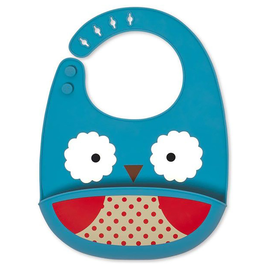 Babero de búho Zoo Fold & Go