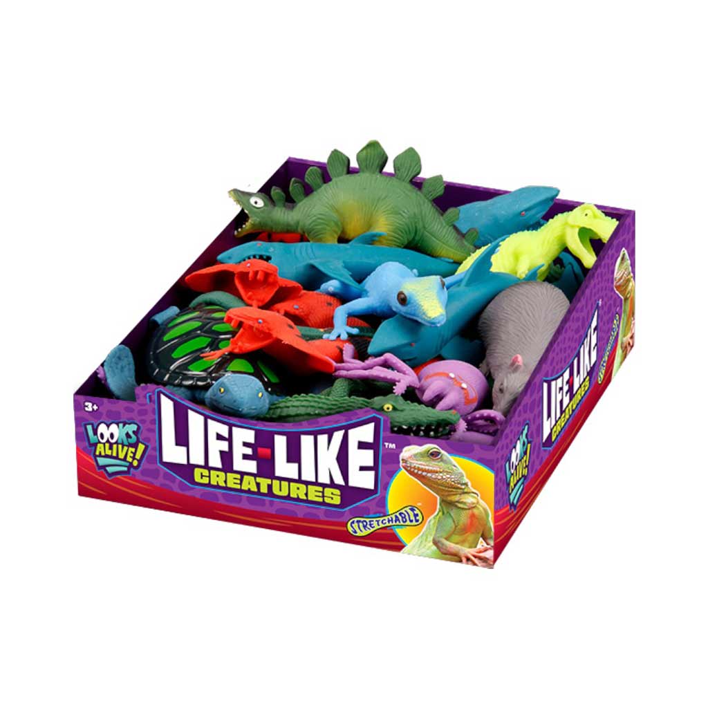 Figura Criatura Elástica Realista Surtido