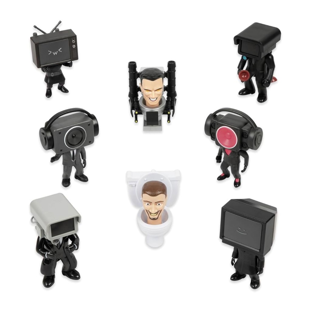 Mini Figura Misteriosa Serie 1 Skibidi Toilet