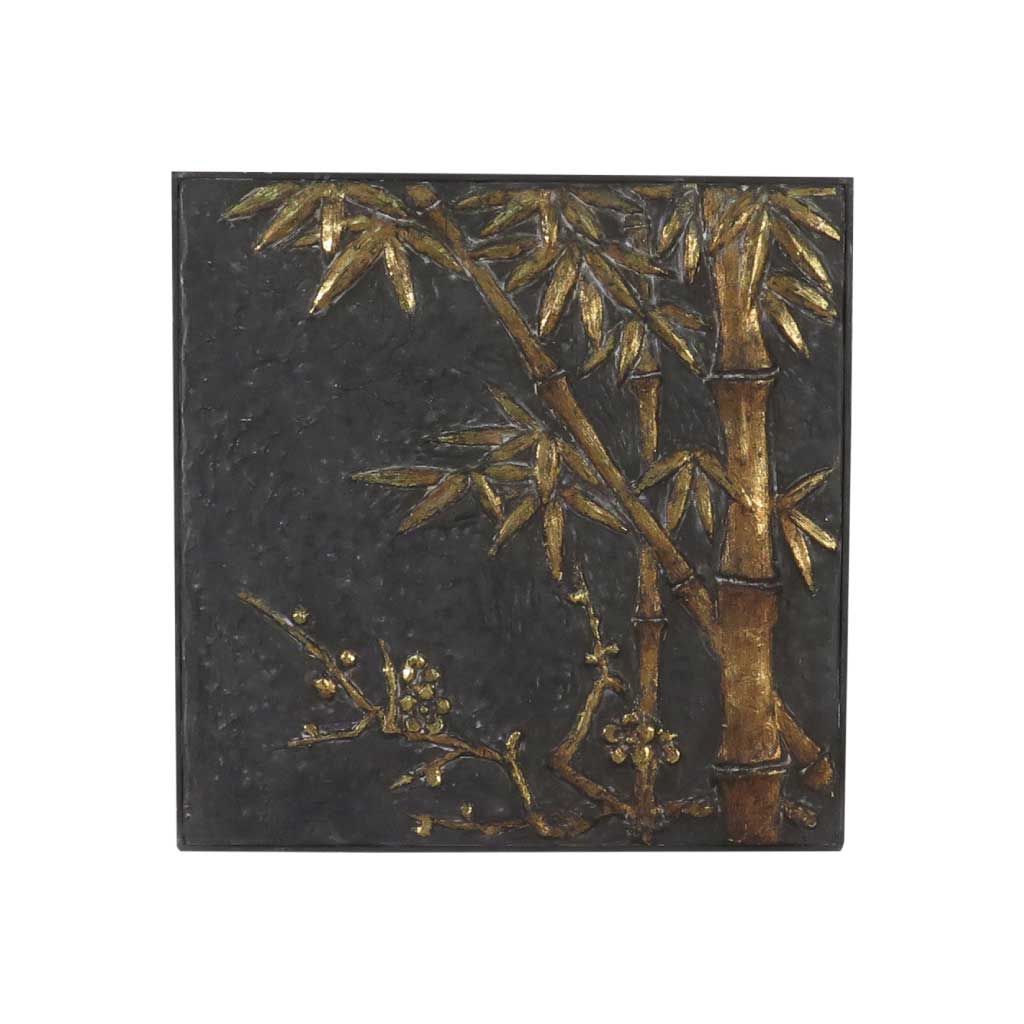 Decoración de pared con diseño bambú negro