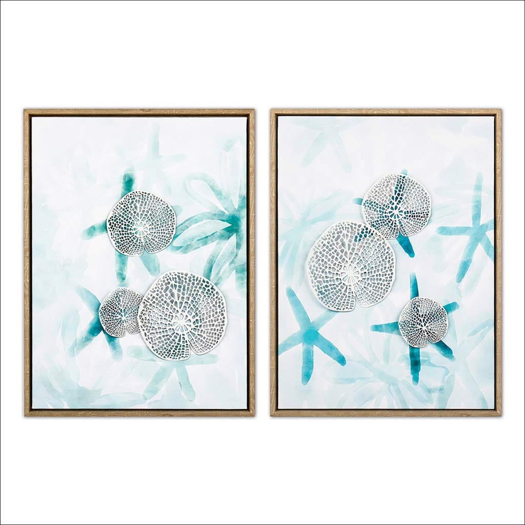 Decoración de pared con estilo marino azul surtidos