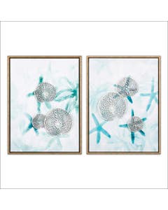 Decoración de pared con estilo marino azul surtidos