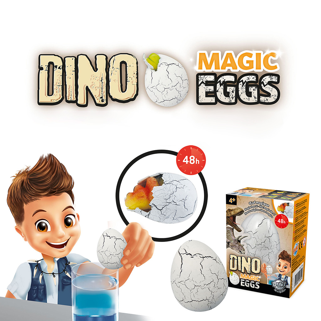 Huevo mágico Dino Buki Science