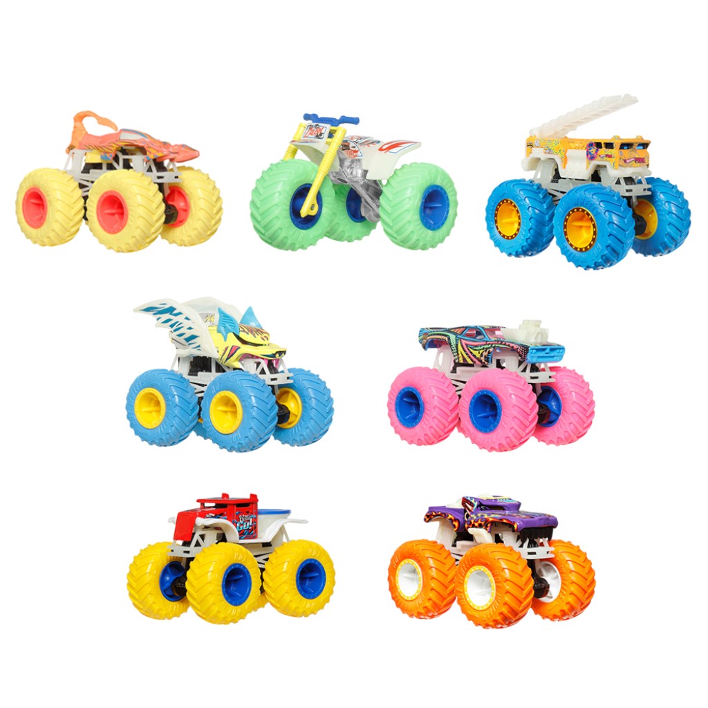 Hot Wheels Camiones Monstruo Escala 1:64 Diseños Surtidos