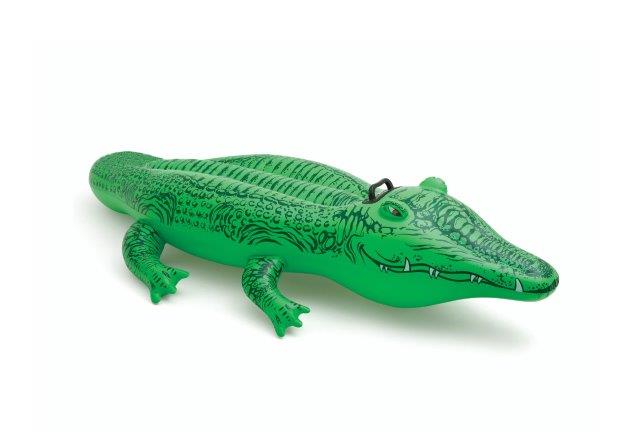Flotador Inflable de Cocodrilo Intex