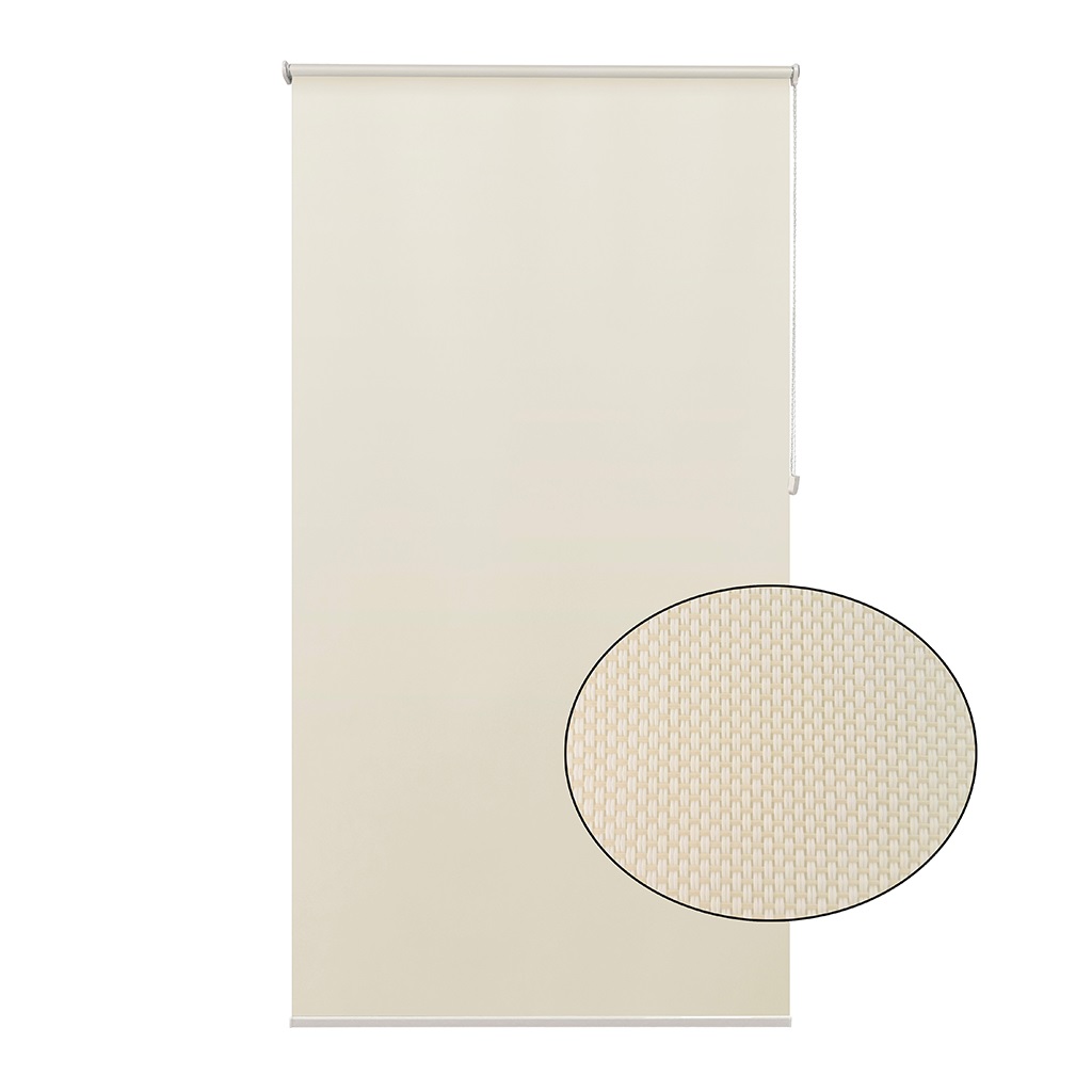Persiana enrrollable de protección solar crema 120x230CM