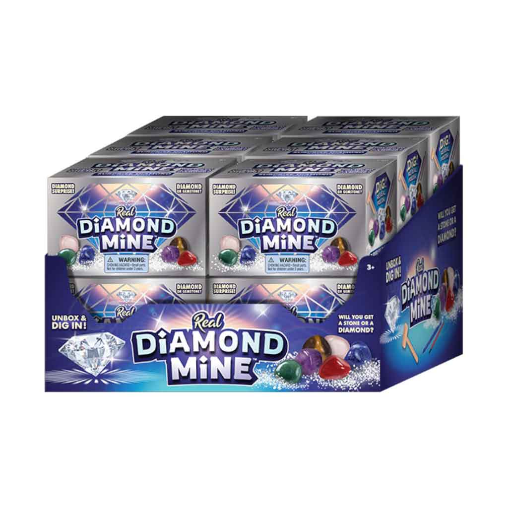 Juego Caja Sorpresa Mina De Diamante Real Surtido