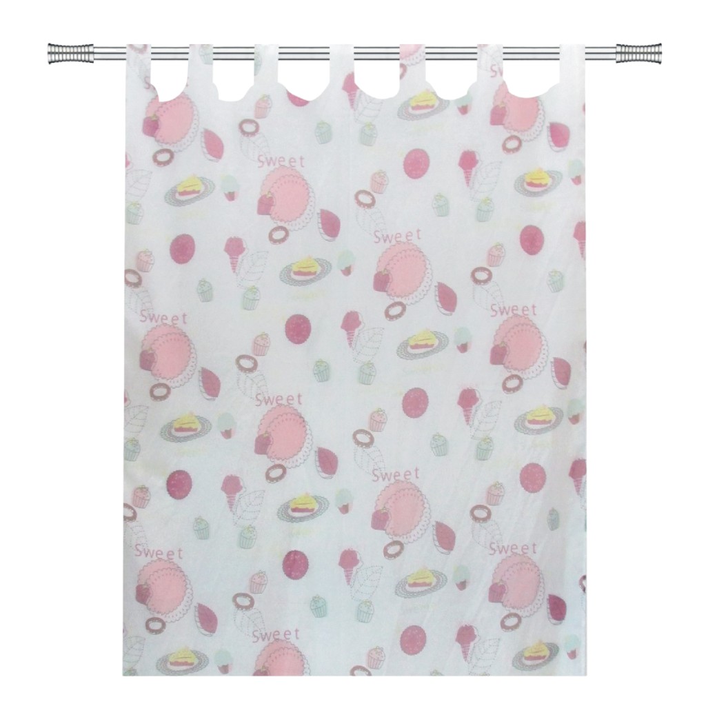 Cortina Fucsia 140X250Cm