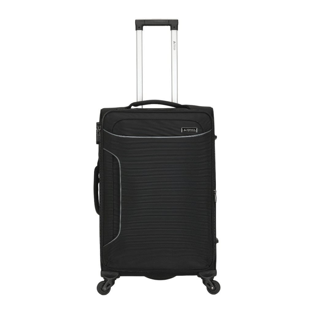 Maleta De Viaje Tela Negro 20"