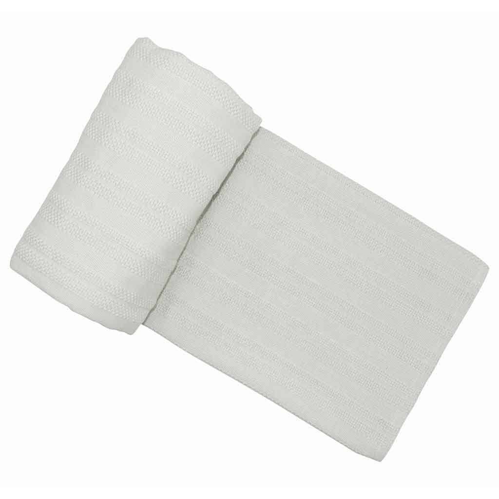 Cubrecama Blanco De Algodón 220x260cm