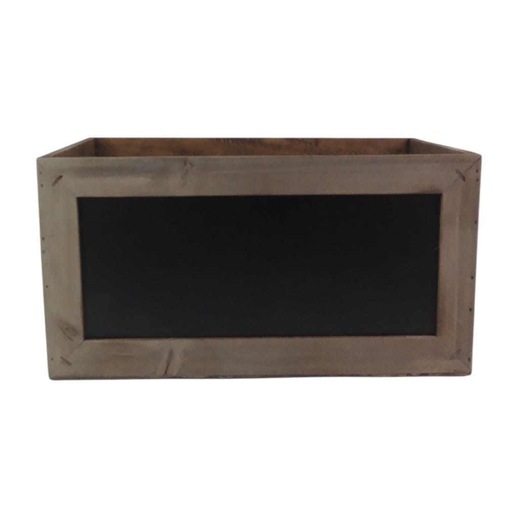 Caja Dcorativa De Madera 34x24x18cm