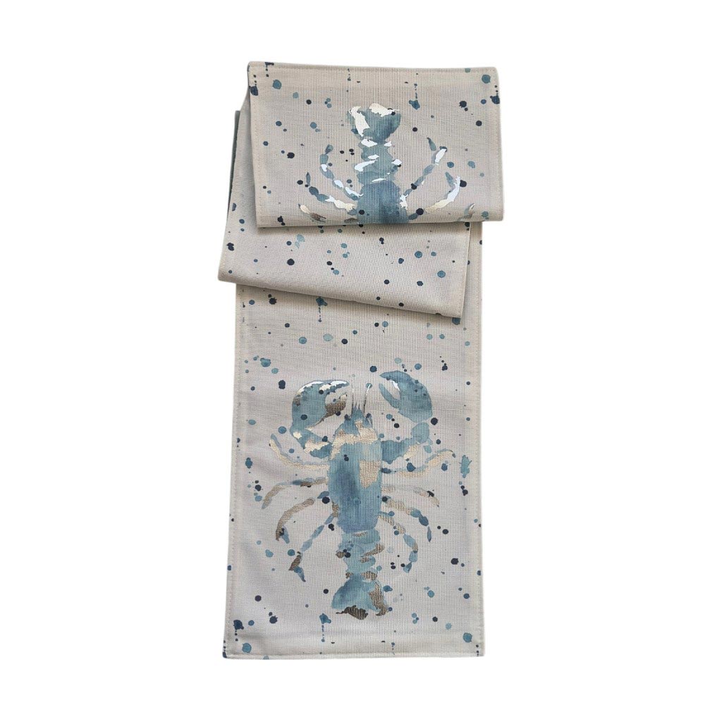 Camino De Mesa Estampado De Langosta 35.5X183Cm