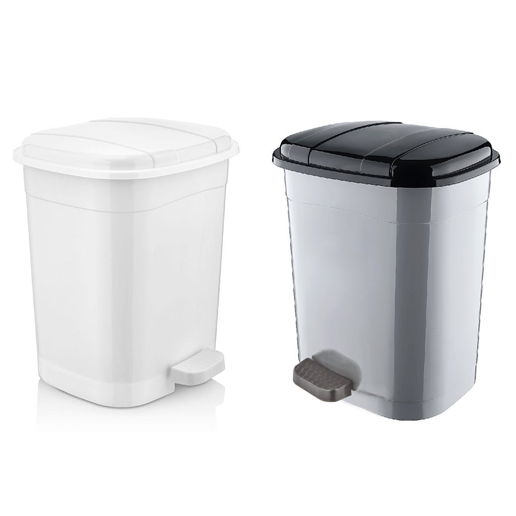 Cesta De Basura Colores Surtido 20L