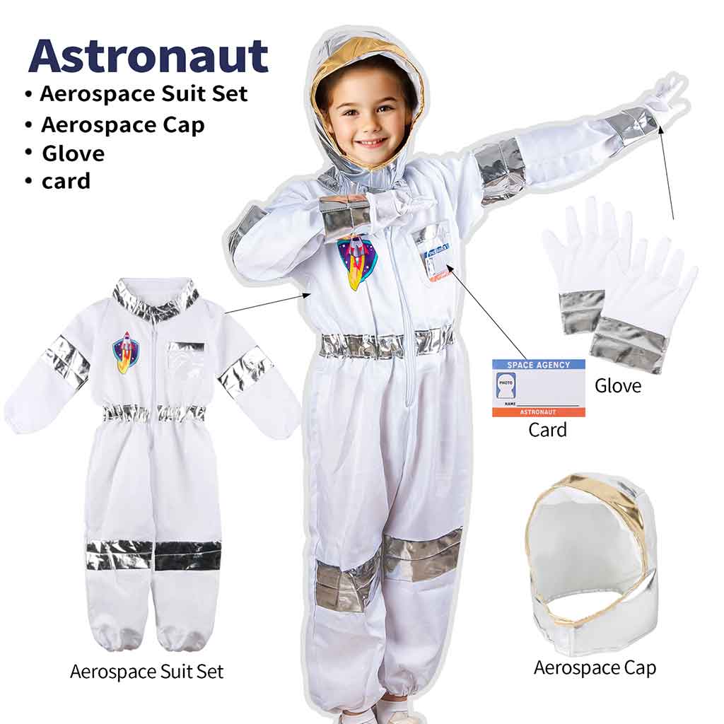 Disfraz Infantil De Astronauta Con Accesorios