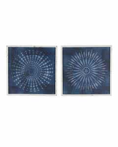 Decoración De Pared Azul surtidos 41X2X41Cm