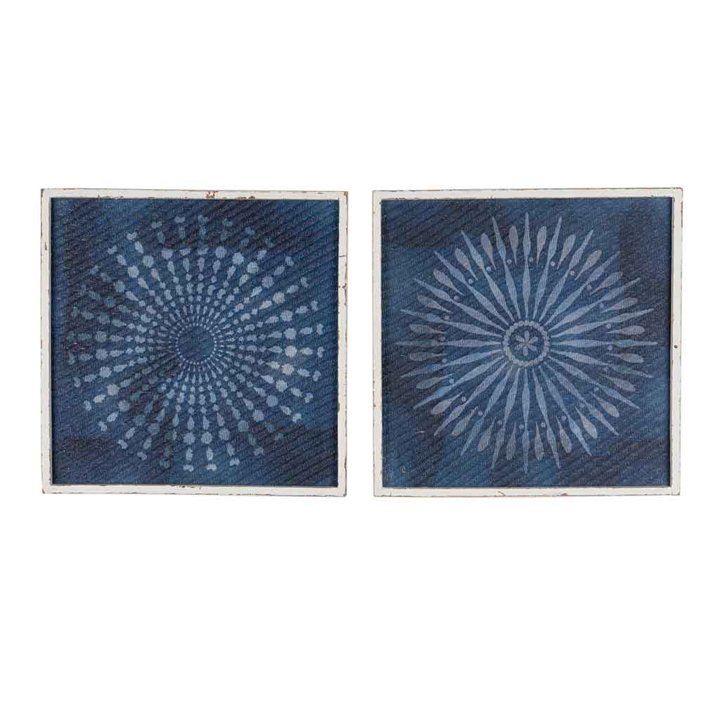 Decoración De Pared Azul surtidos 41X2X41Cm