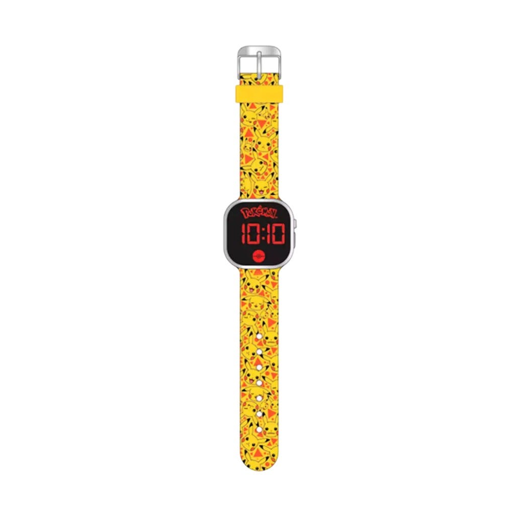 Reloj De Pokémon Led De Pikachu