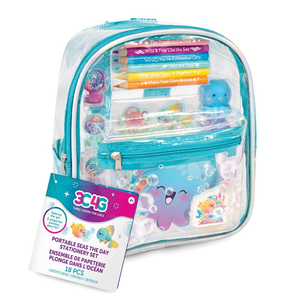 Mochila Aquatic Fantasy Para Niñas