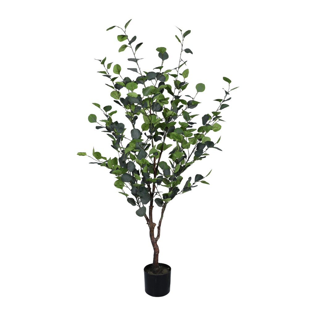 Eucalipto Artificial En Pote 150cm