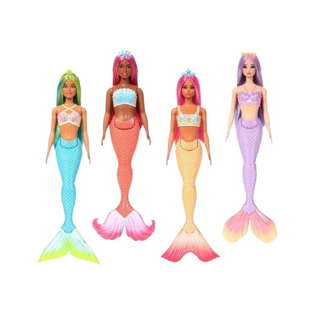 Barbie Sirenas Con Cabello De Colores Surtidos
