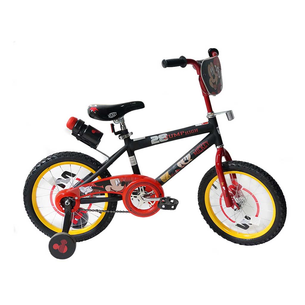 Bicicleta Mickey Mouse Para Niños 12"