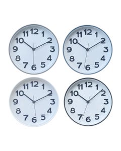 Reloj De Pared Colores Surtidos 20X4Cm