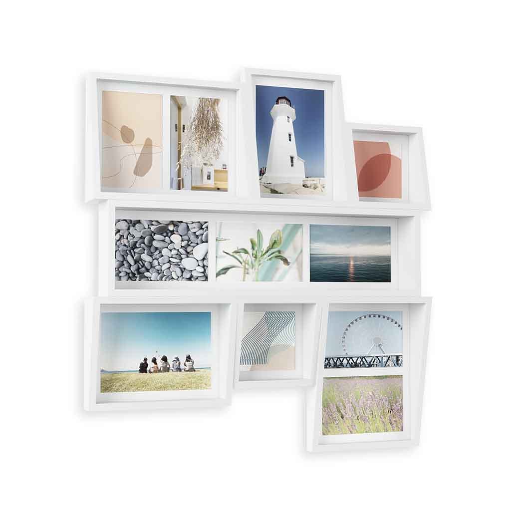 Marco Para Fotos De Pared Edge Collage Blanco 53X58Cm