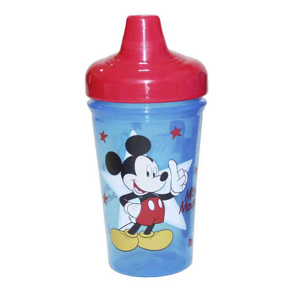Vaso con boquilla 10oz surtido Mickey Mouse 