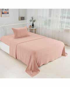 Juego de sábanas twin rosa