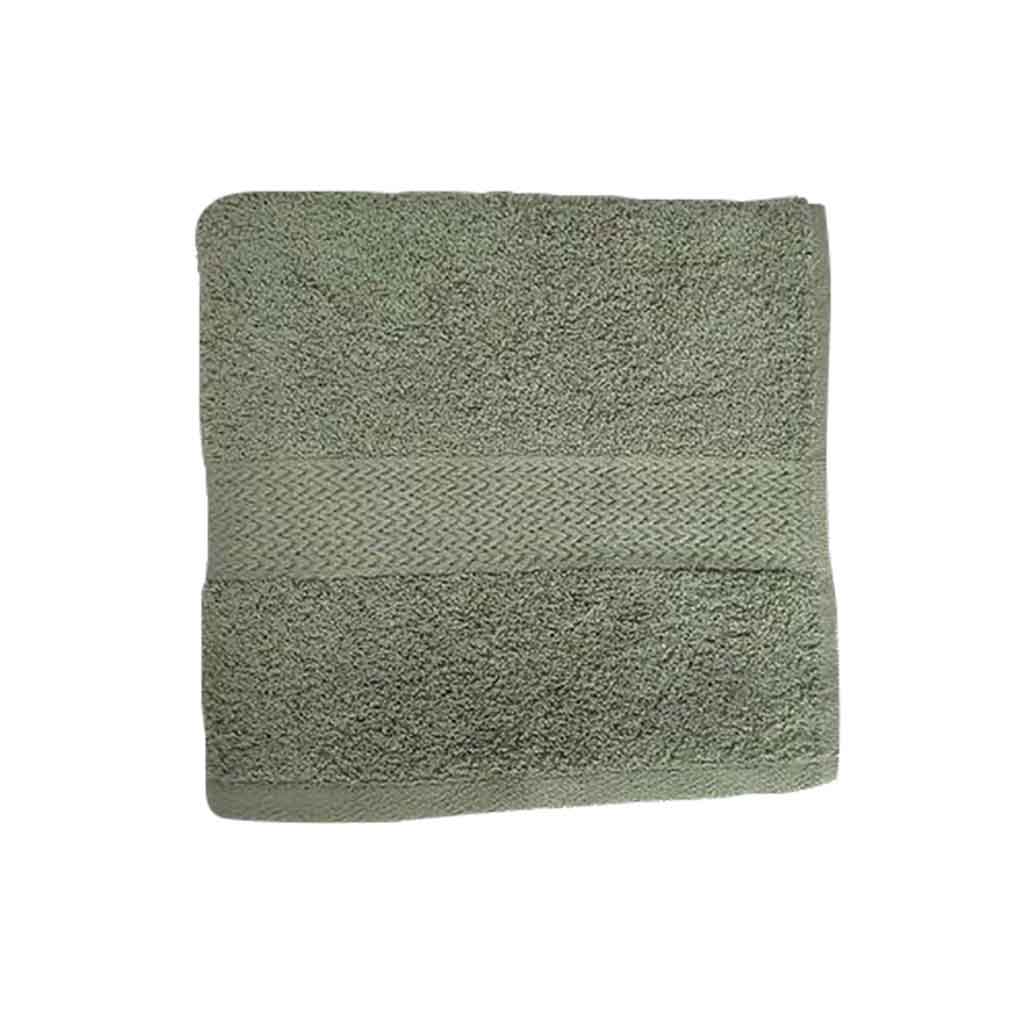 Toalla de baño verde oliva 50X90CM