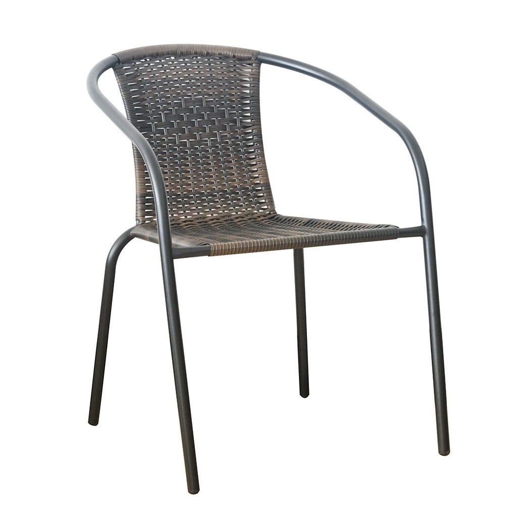 Silla Rita Rattan marrón