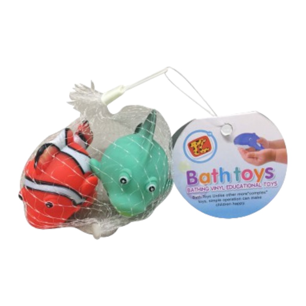 Juguetes Para Baño De Animales Set 2 Pcs