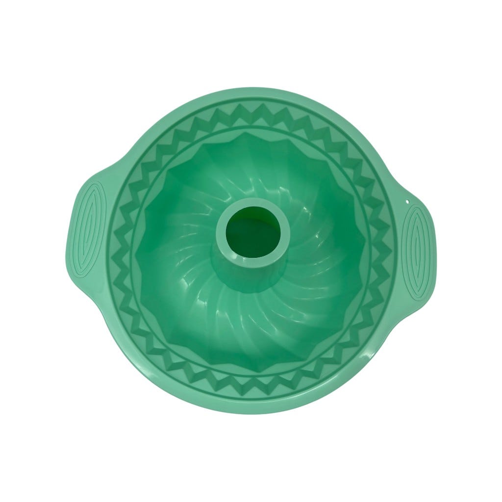 Molde De Silicona Para Hornear Verde 28x24cm