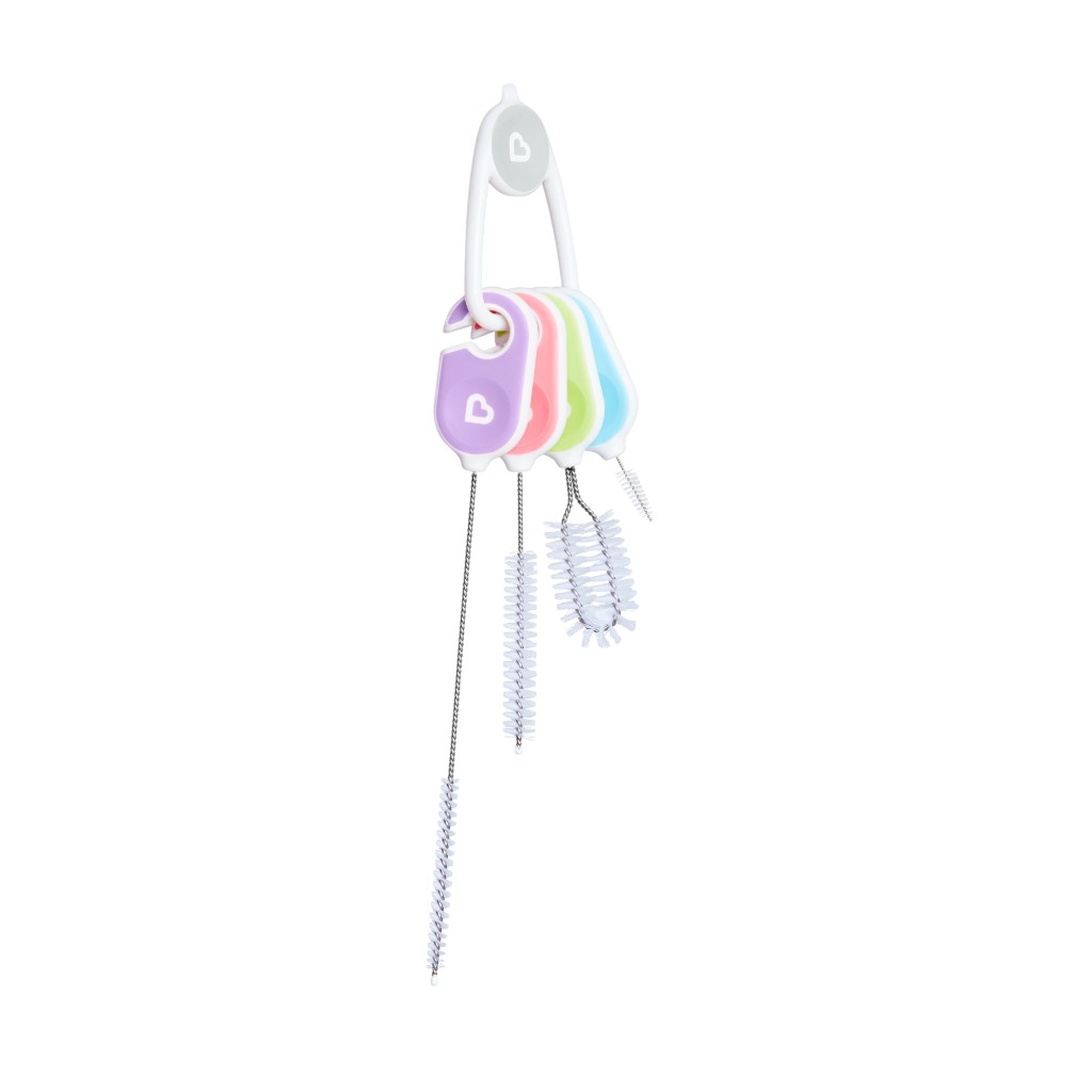 Set De 4 Cepillos De Limpieza Para Biberones