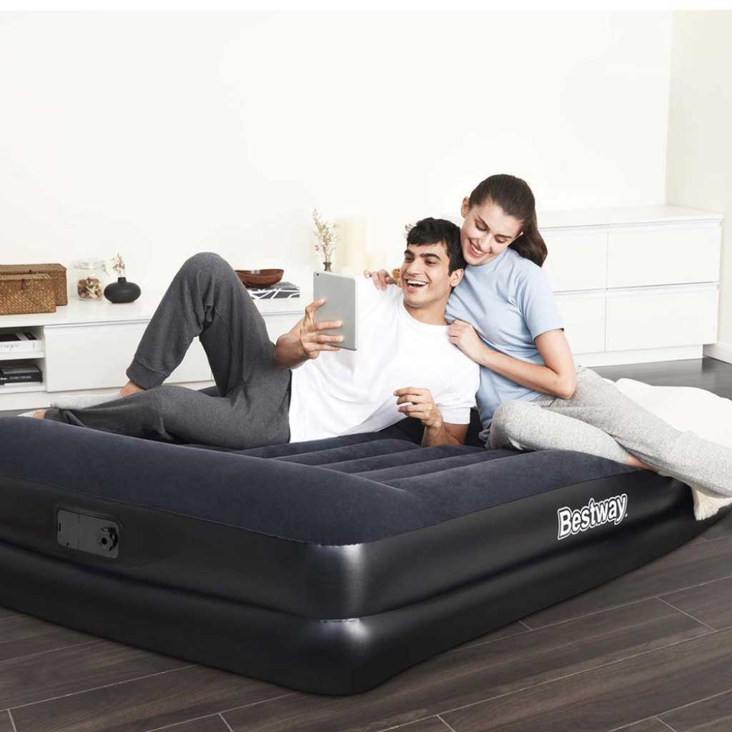 Colchón inflable Queen con bomba Bestway