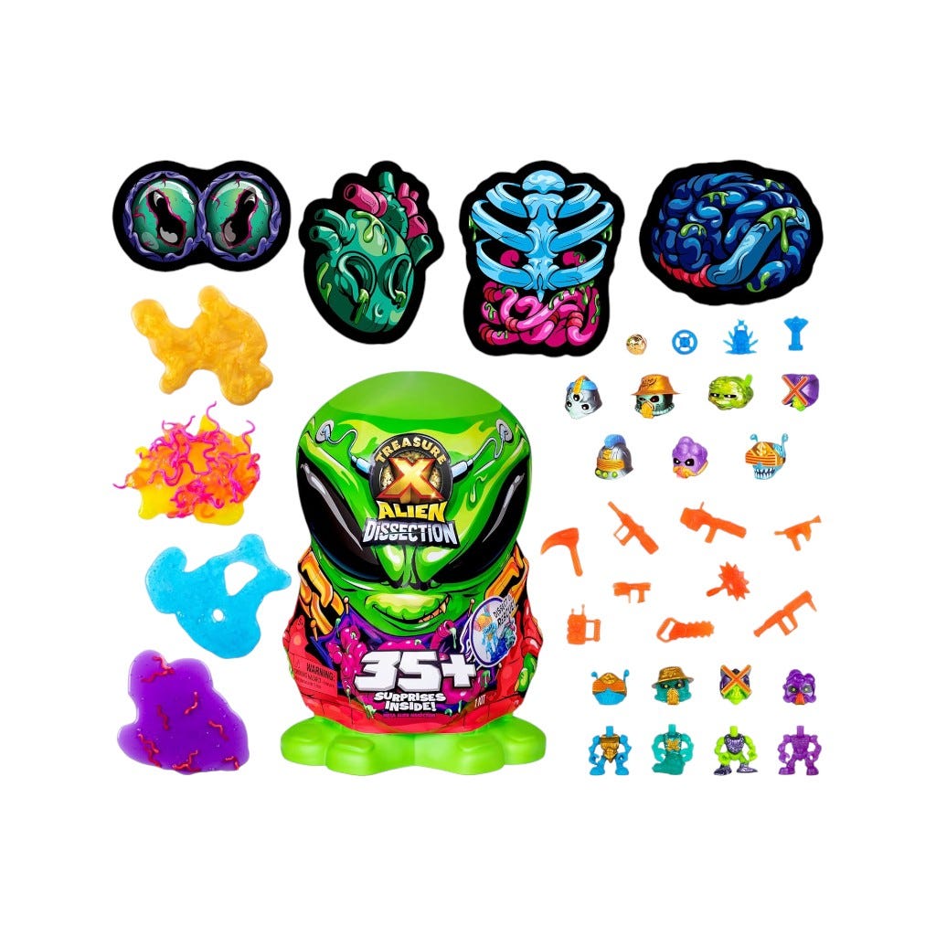Treasure X Mega Disección De Aliens - Aliss