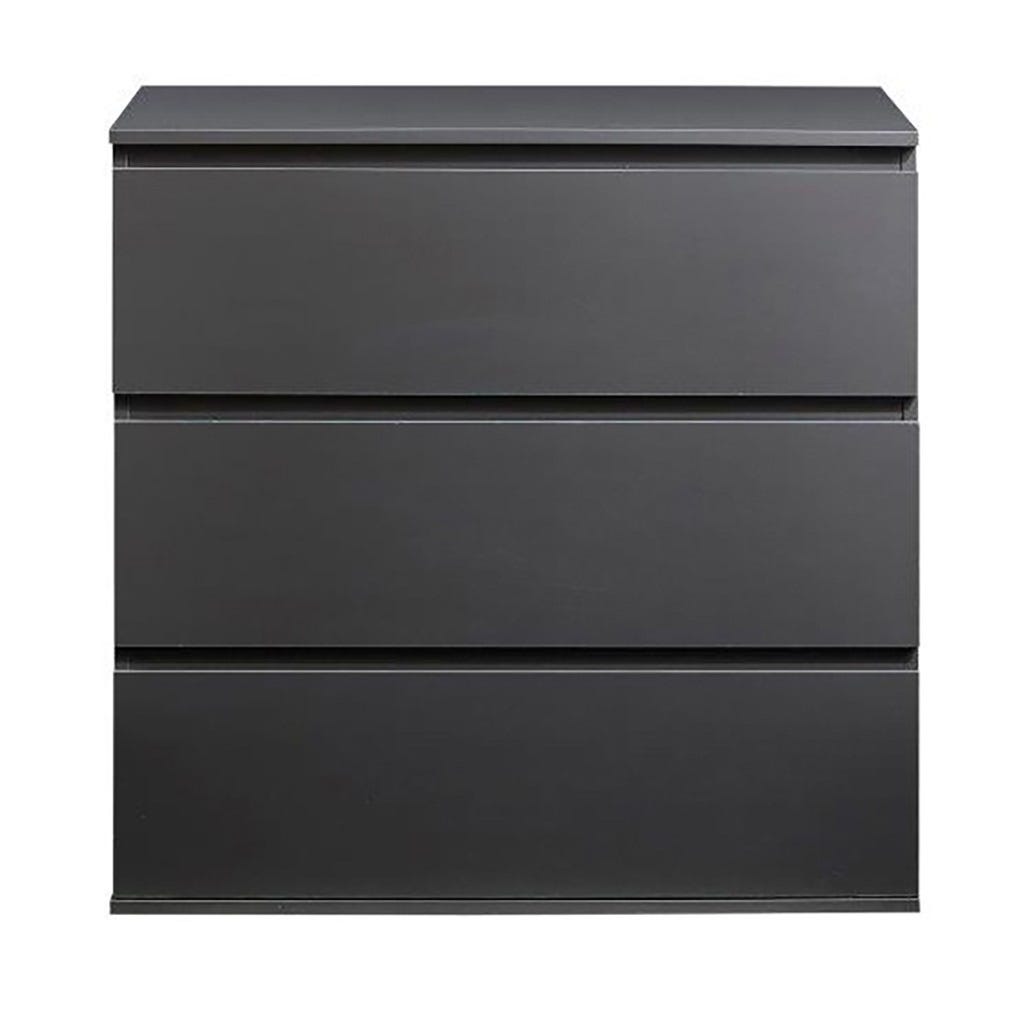 Gabinete Porcia 3 Gavetas Gris - Aliss