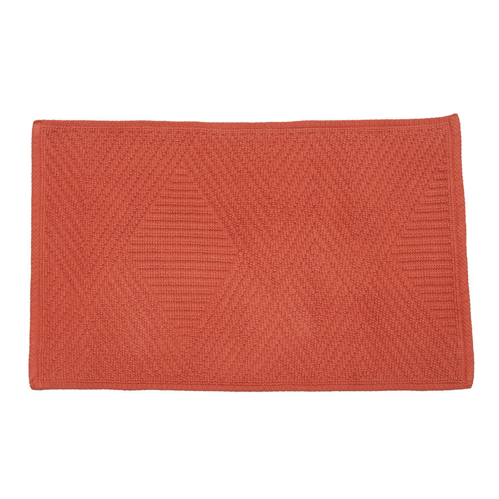 Alfombra de algodón marrón 50x80CM