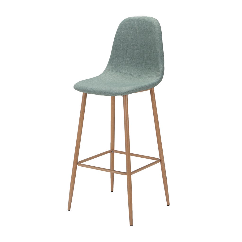 Silla De Bar Ino Azul Verde