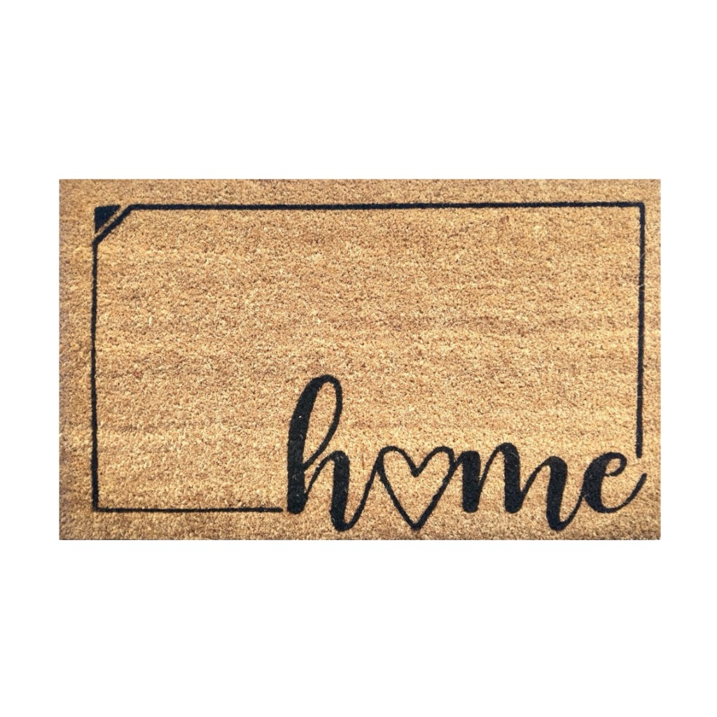 Alfombra Con Texto "Home" 45X75Cm