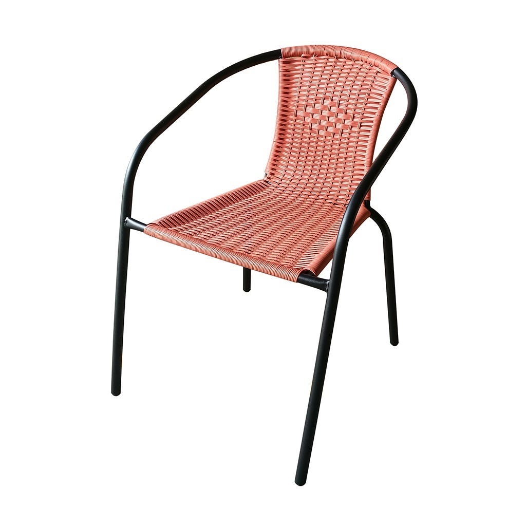 Silla Rita Rattan naranja