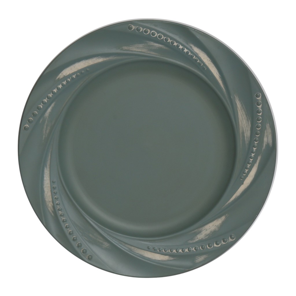 Plato De Servir Azul 33Cm