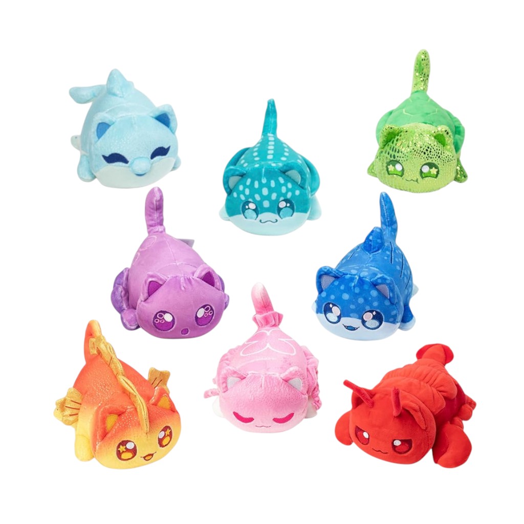 Paquete De Peluches Misteriosos Aphmau Criaturas Marinas 6" Serie 5