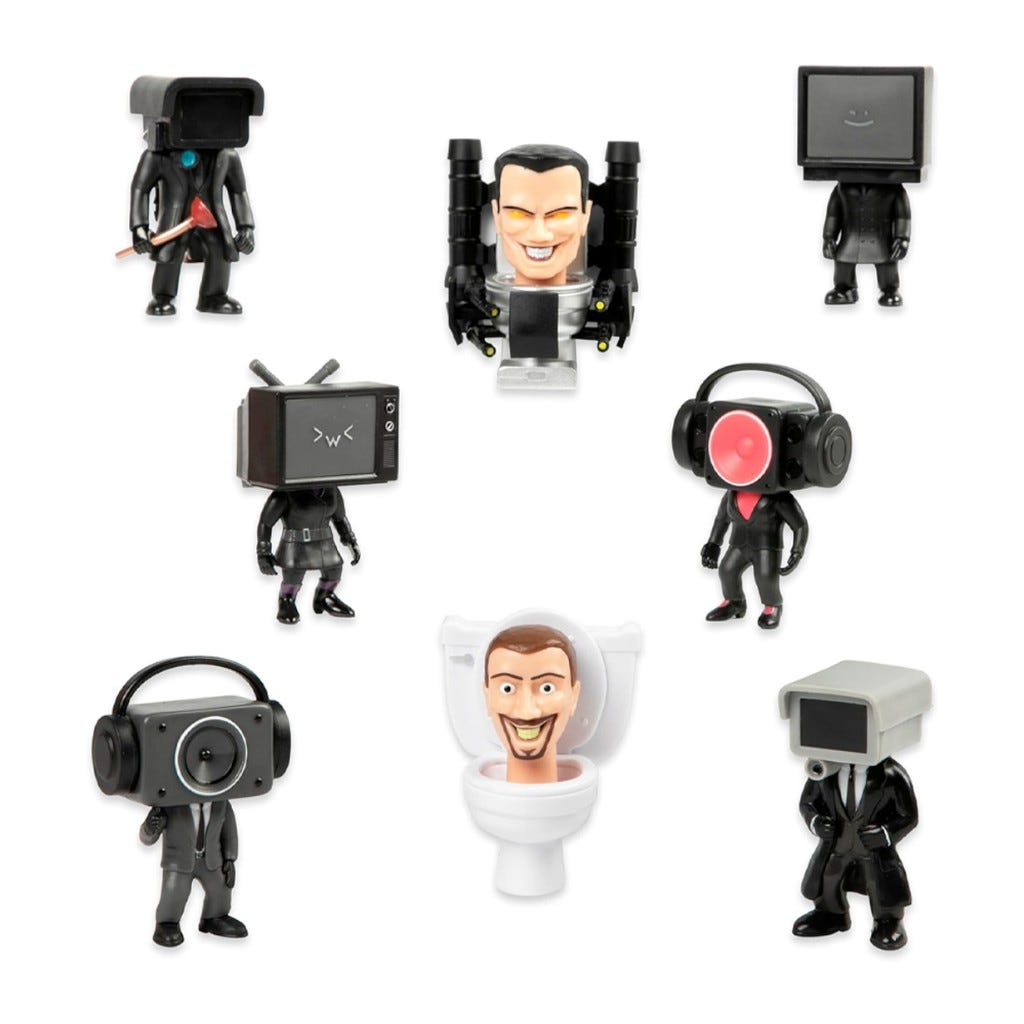 Figura Coleccionista Skibidi Toilet Surtido