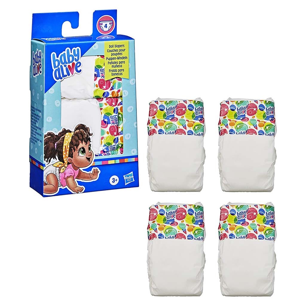 MUÑECA BABY ALIVE HASBRO PAÑAL DESECHABLE DE REEMPLAZO