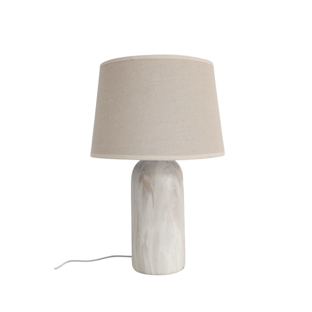 Lámpara Con Base De Cerámica 30x46cm